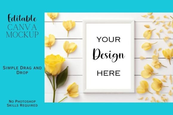 Canva Flat Lay Mockup