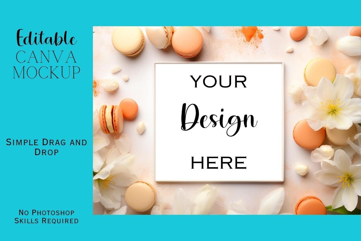Canva Flat Lay Mockup
