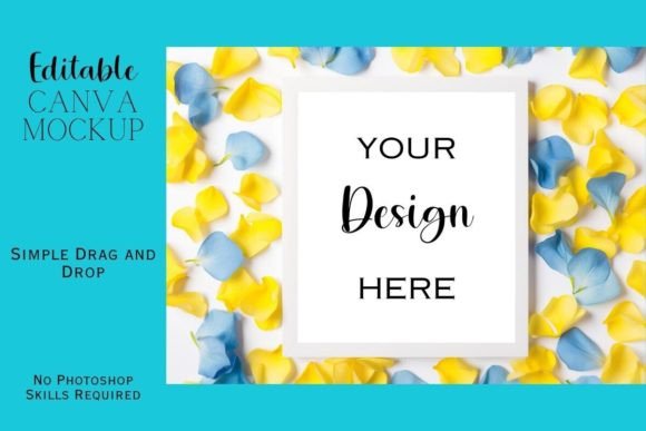 Canva Flat Lay Mockup