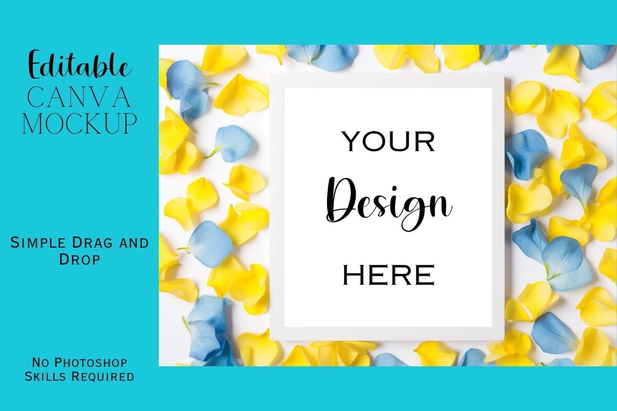 Canva Flat Lay Mockup