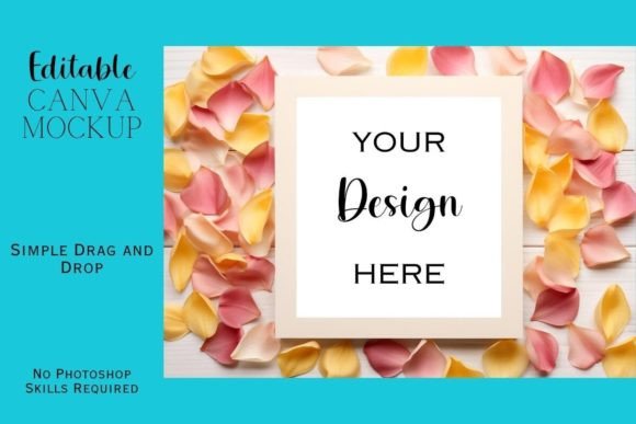 Canva Flat Lay Mockup