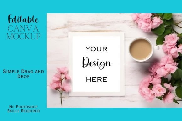 Canva Flat Lay Mockup