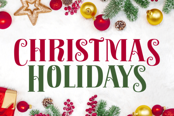 Christmas Joyous Font - Preview 1