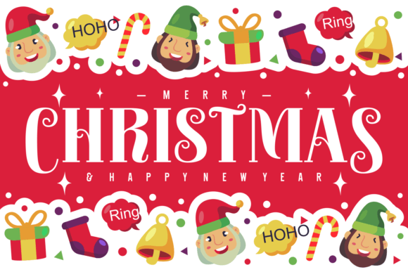 Christmas Joyous Font - Preview 3