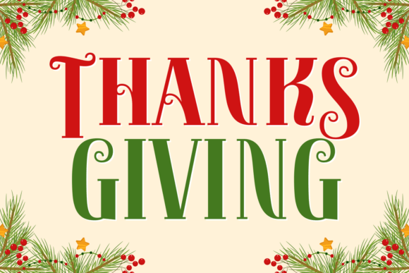 Christmas Joyous Font - Preview 4
