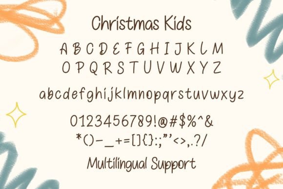 Christmas Kids Font - Preview 4
