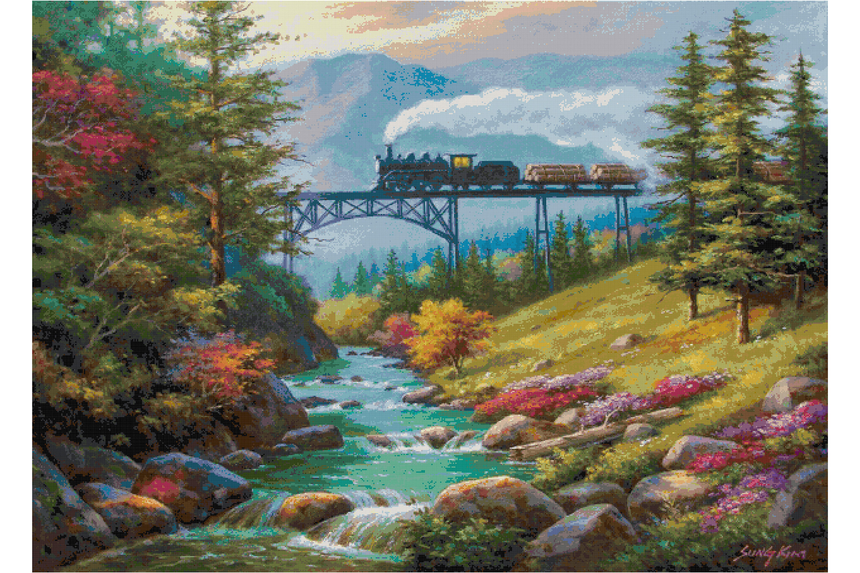 Counted Cross Stitch Patterns Nature
