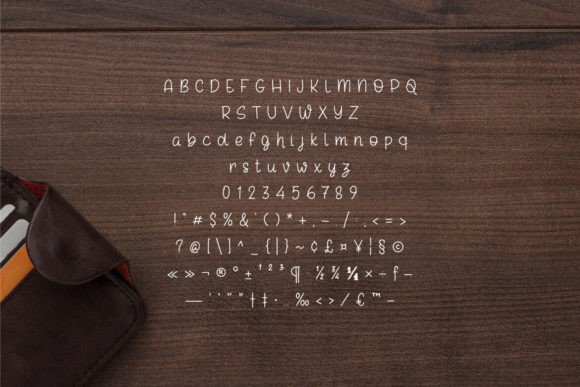 Have No Money Font - Preview 3