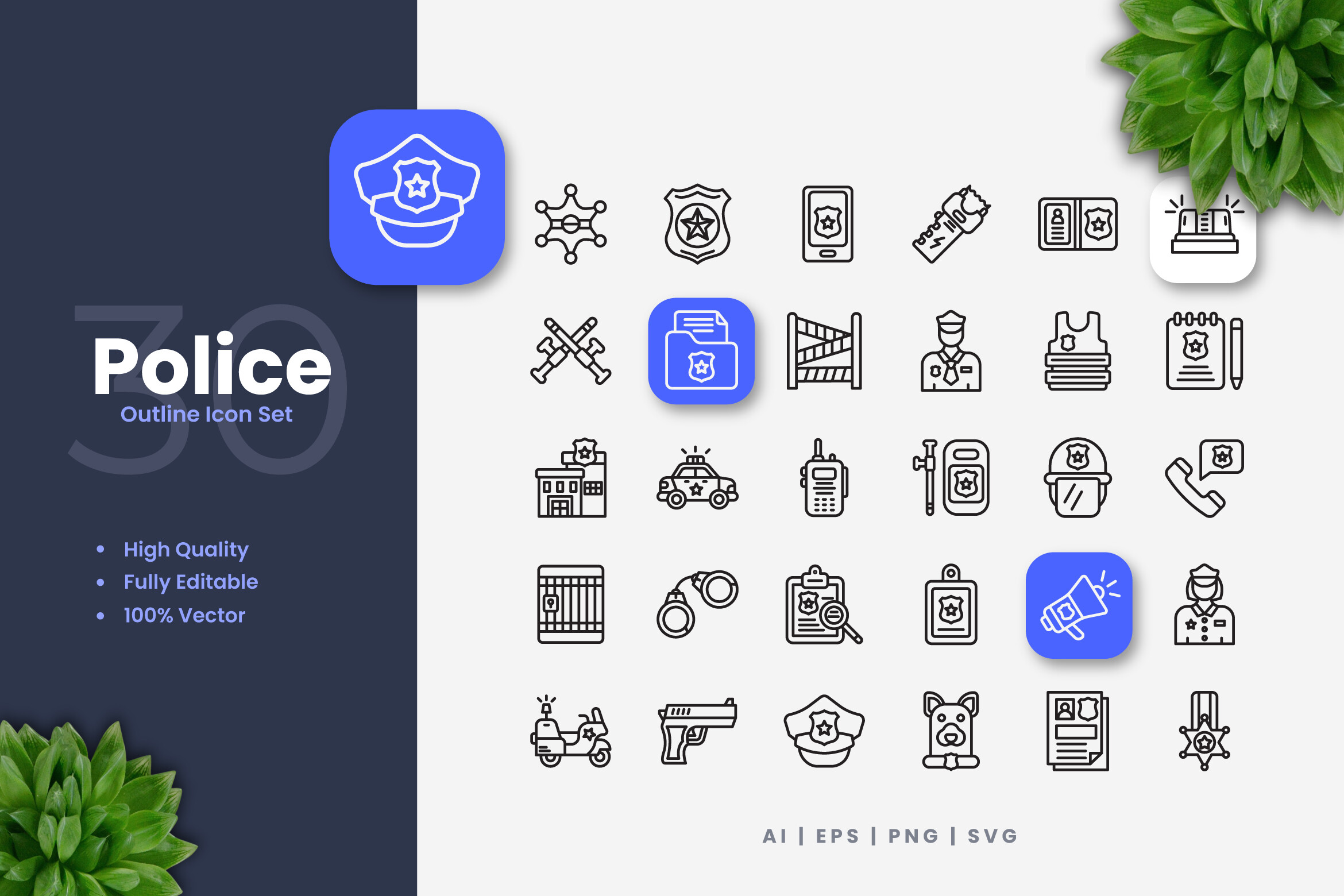 Police Icons Graphic by upnowgraphic · Creative Fabrica