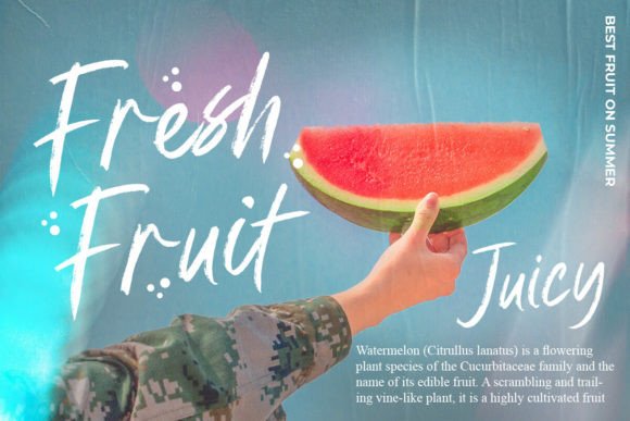 Rathery Font PNG with transparent background - Preview 2
