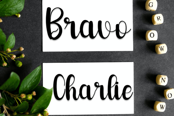 Alphabet Font - Preview 1