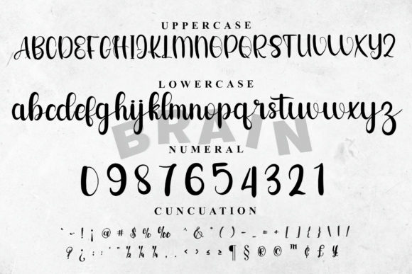 Alphabet Font - Preview 4
