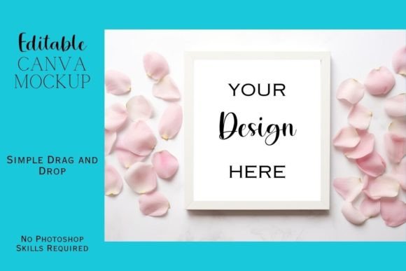 Canva Flat Lay Mockup