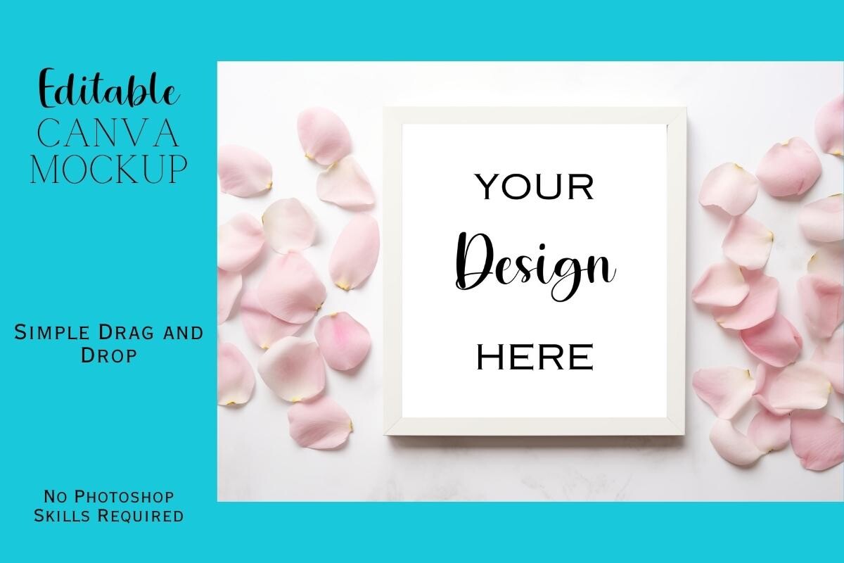 Canva Flat Lay Mockup