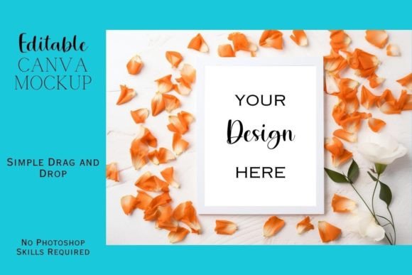 Canva Flat Lay Mockup
