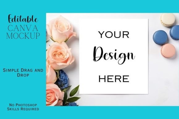 Canva Flat Lay Mockup