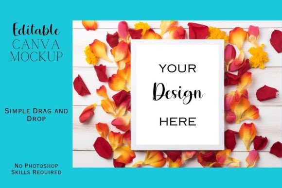 Canva Flat Lay Mockup