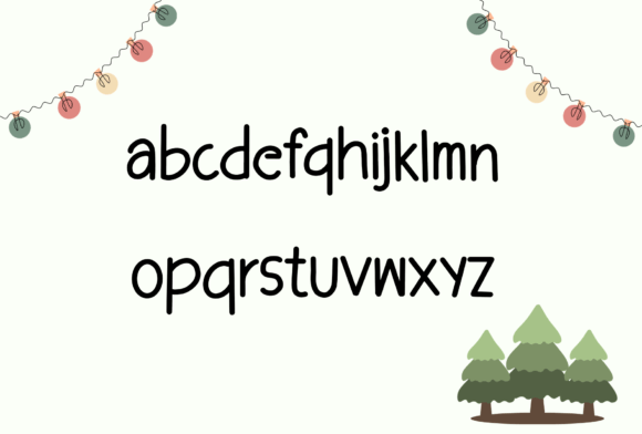 Christmas Baby Font - Preview 2
