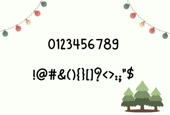 Christmas Baby Font - Preview 3