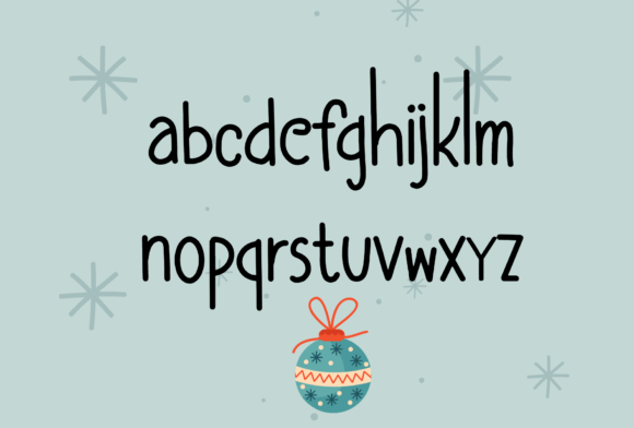 Christmas Cute Font - Preview 2