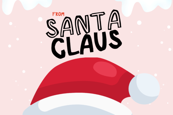 Dear Santa Font - Preview 2
