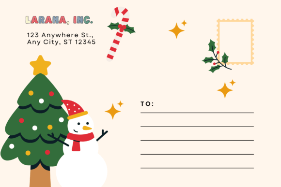 Fox Xmas-v5 Font PNG with transparent background - Preview 3