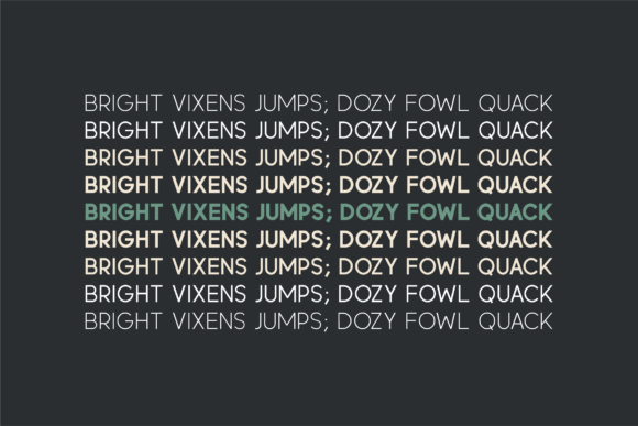 Geomatic Font - Preview 3