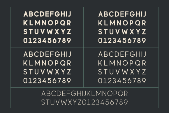 Geomatic Font - Preview 4