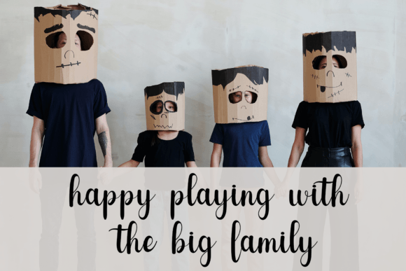 Happy Family Font - Preview 2