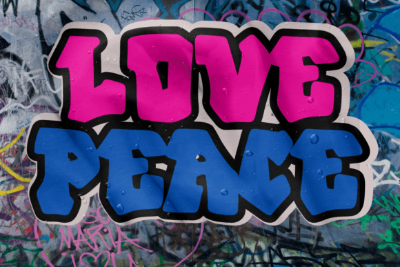 Human Urban Font PNG with transparent background - Preview 1