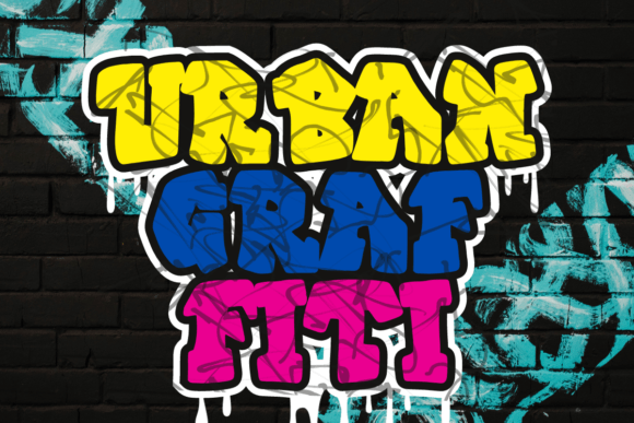 Human Urban Font PNG with transparent background - Preview 2