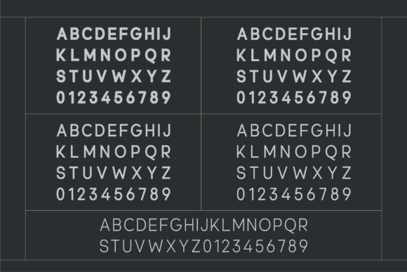 Kloma Font PNG with transparent background - Preview 4