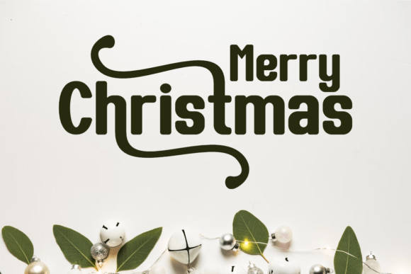 Snowfall Christland Font PNG with transparent background - Preview 1