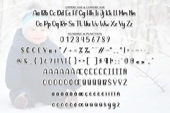 Baby Winter Font - Preview 6