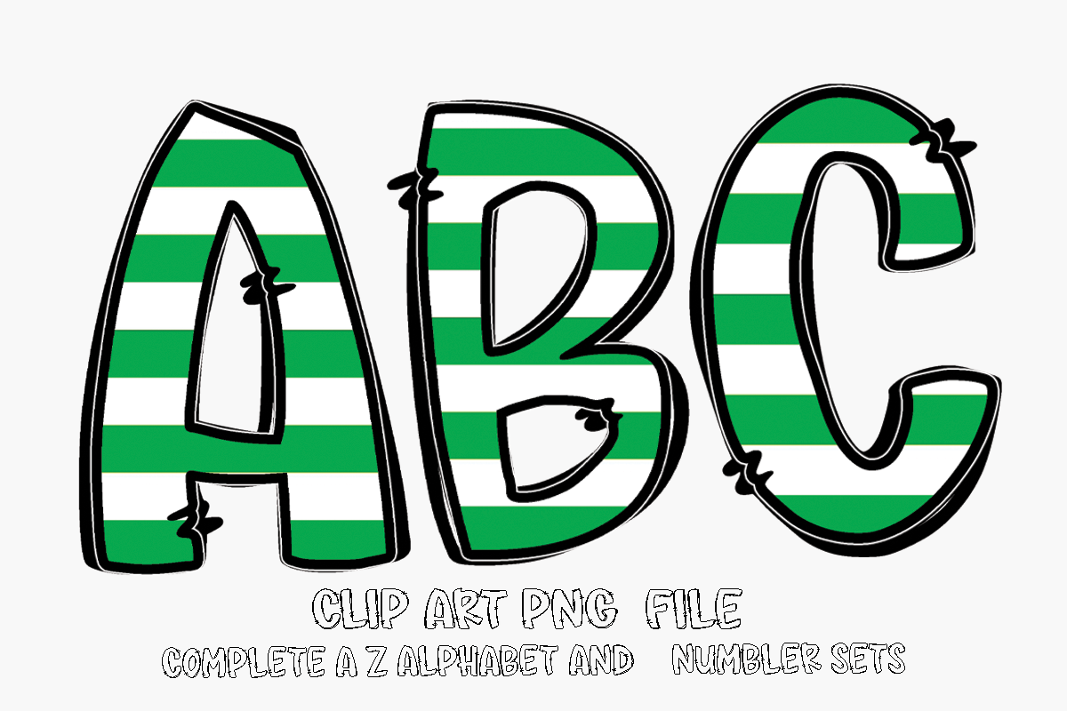 Christmas Alphabet Sublimation Png Graphic by YO Design · Creative Fabrica