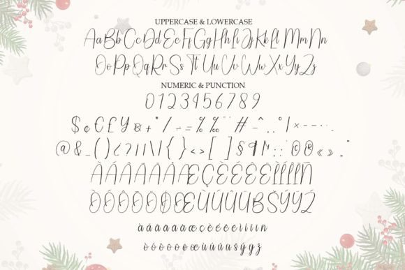 Christmas Signature Font - Preview 6