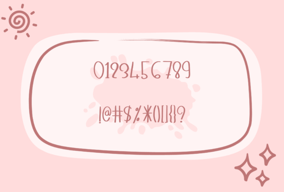 Digital Cute Font - Preview 3
