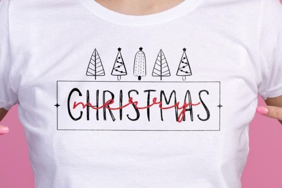 Fox Xmas Doodle Font - Preview 5