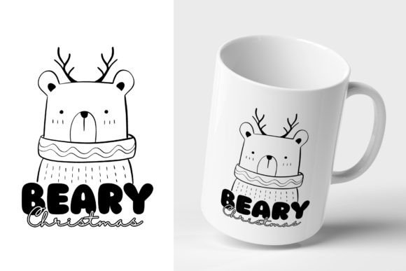 Fox Xmas Doodle Font - Preview 6