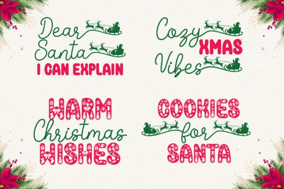 Happy Santa Duo Font - Preview 3