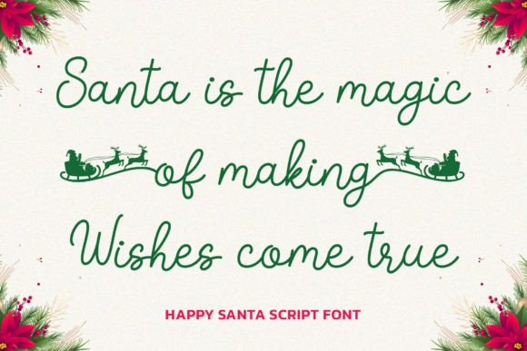 Happy Santa Duo Font - Preview 4