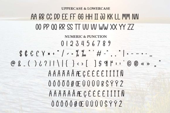 Lakeview Font PNG with transparent background - Preview 6