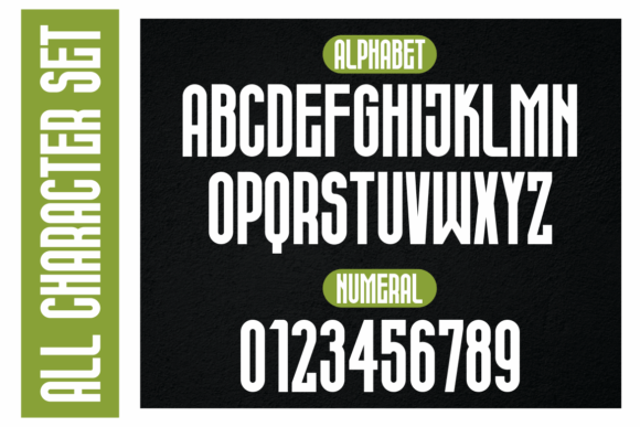 Blaccious Font - Preview 1
