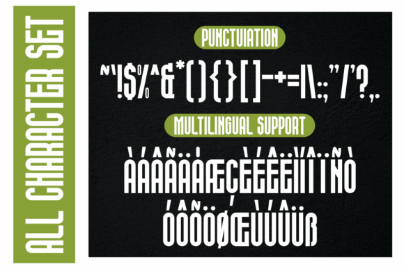 Blaccious Font - Preview 2
