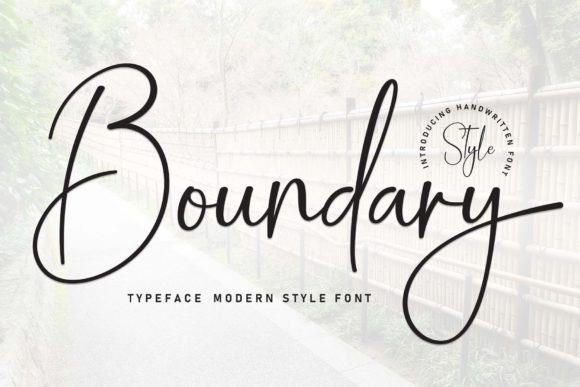Boundary Fonts 1
