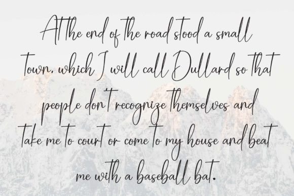 Boundary Font - Preview 5