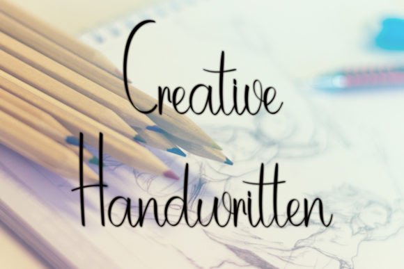 Calligraphy Font - Preview 1