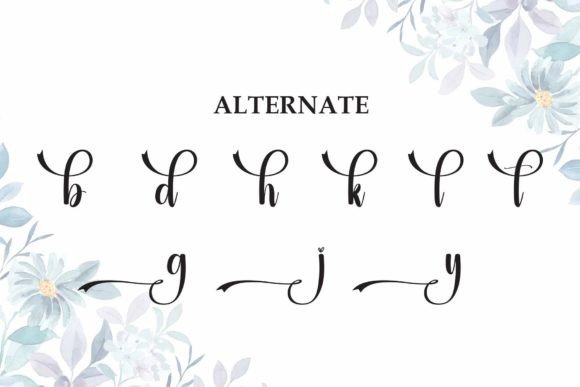 Garlaning Font - Preview 6