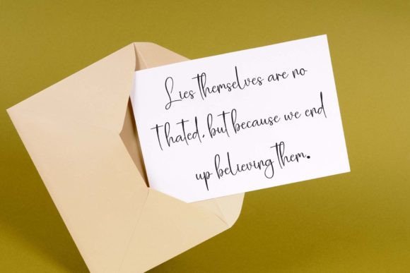 Honeycake Font PNG with transparent background - Preview 2