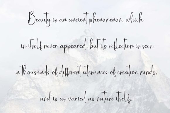 Honeycake Font PNG with transparent background - Preview 5